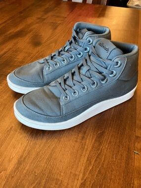 Men’s Allbirds Canvas Pacer Mid sneakers in Calm Teal size 10